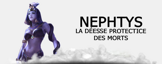 Nephtys, la déesse de la mort